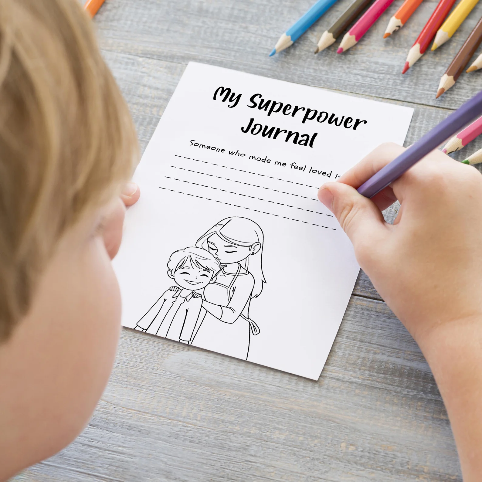 My Superpower Journal Printable