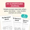 My Superpower Journal Printable