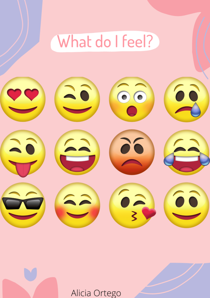feelings chart for kids PDF