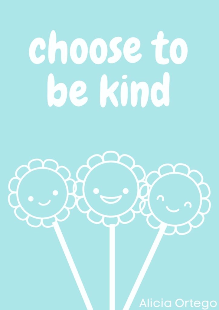 kindness coloring page