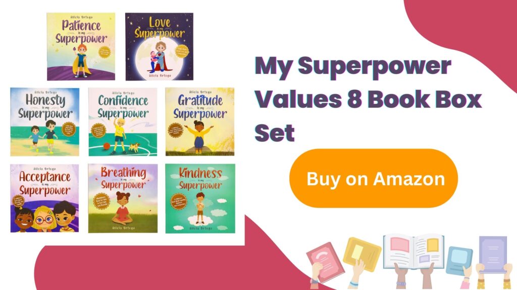 my superpower values 8 book box set