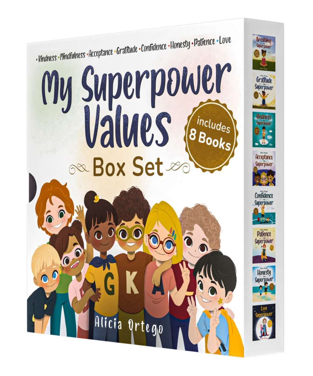 My Superpower Values Box Set (8 books)