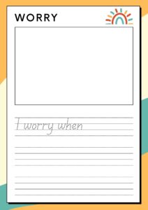 Free Printable Anxiety Worksheets & Resources for Kids - Alicia Ortego