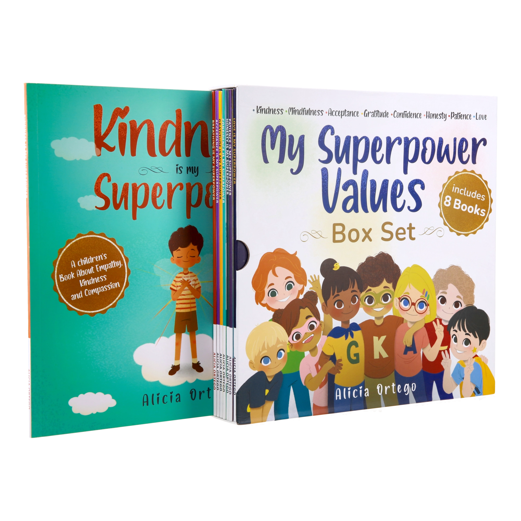 My Superpower Values Box Set (8 books)