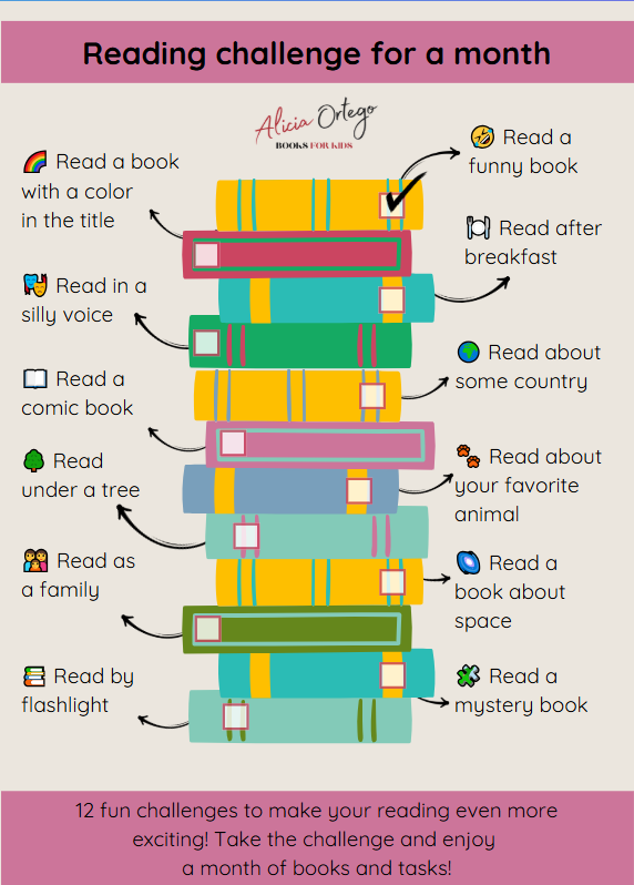 Reading challenge for a month (Alicia Ortego)