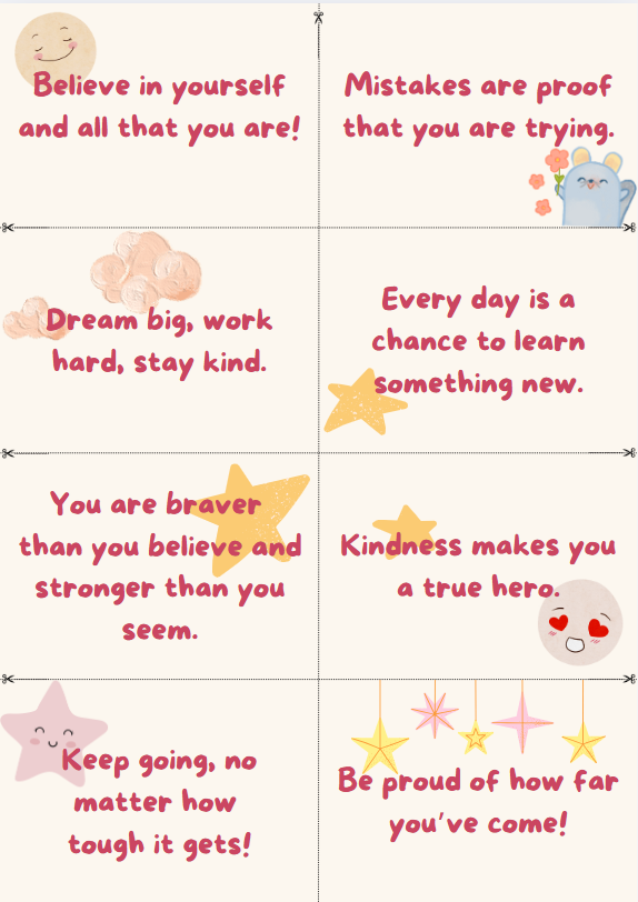 Dream Big & Stay Positive