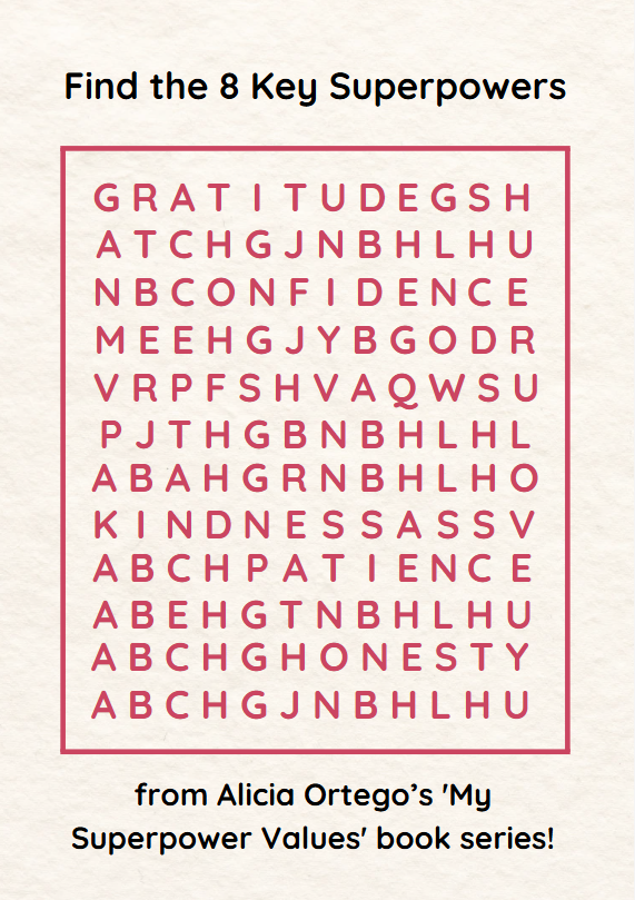 Find the 8 Key Superpowers. Alicia Ortego