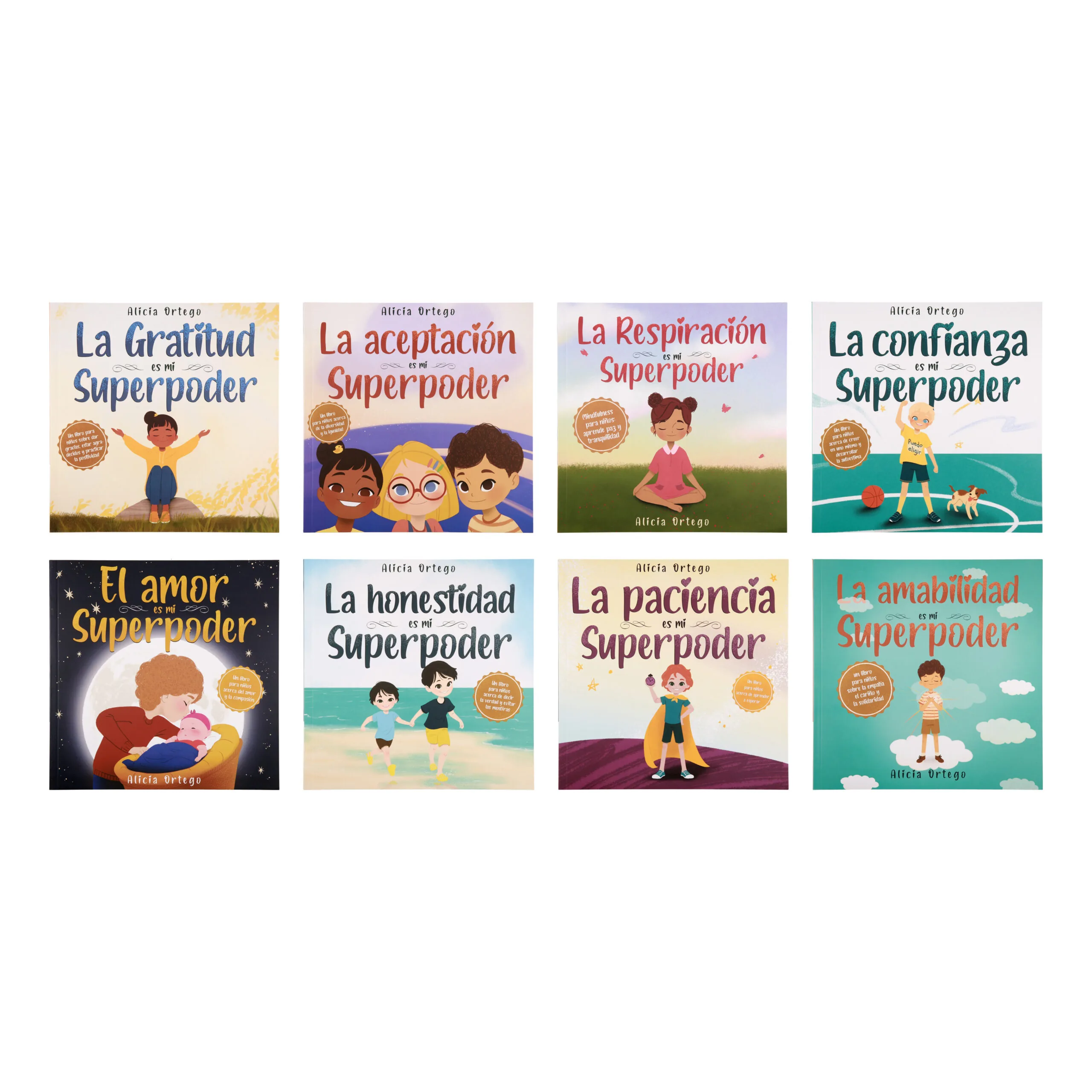 Los superpoderes de mis valores (8 libros)