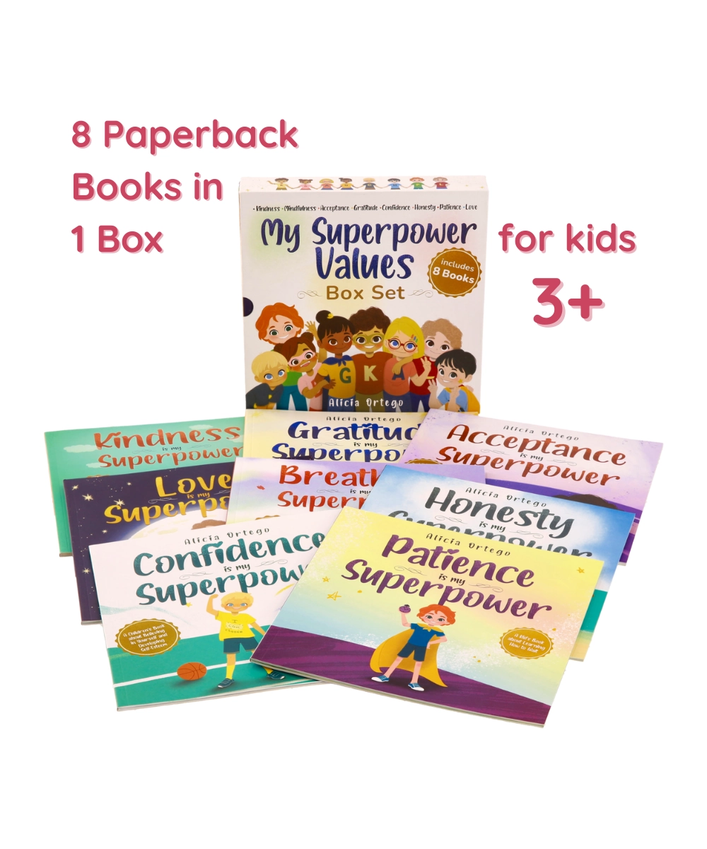 My Superpower Values Box Set (8 books)