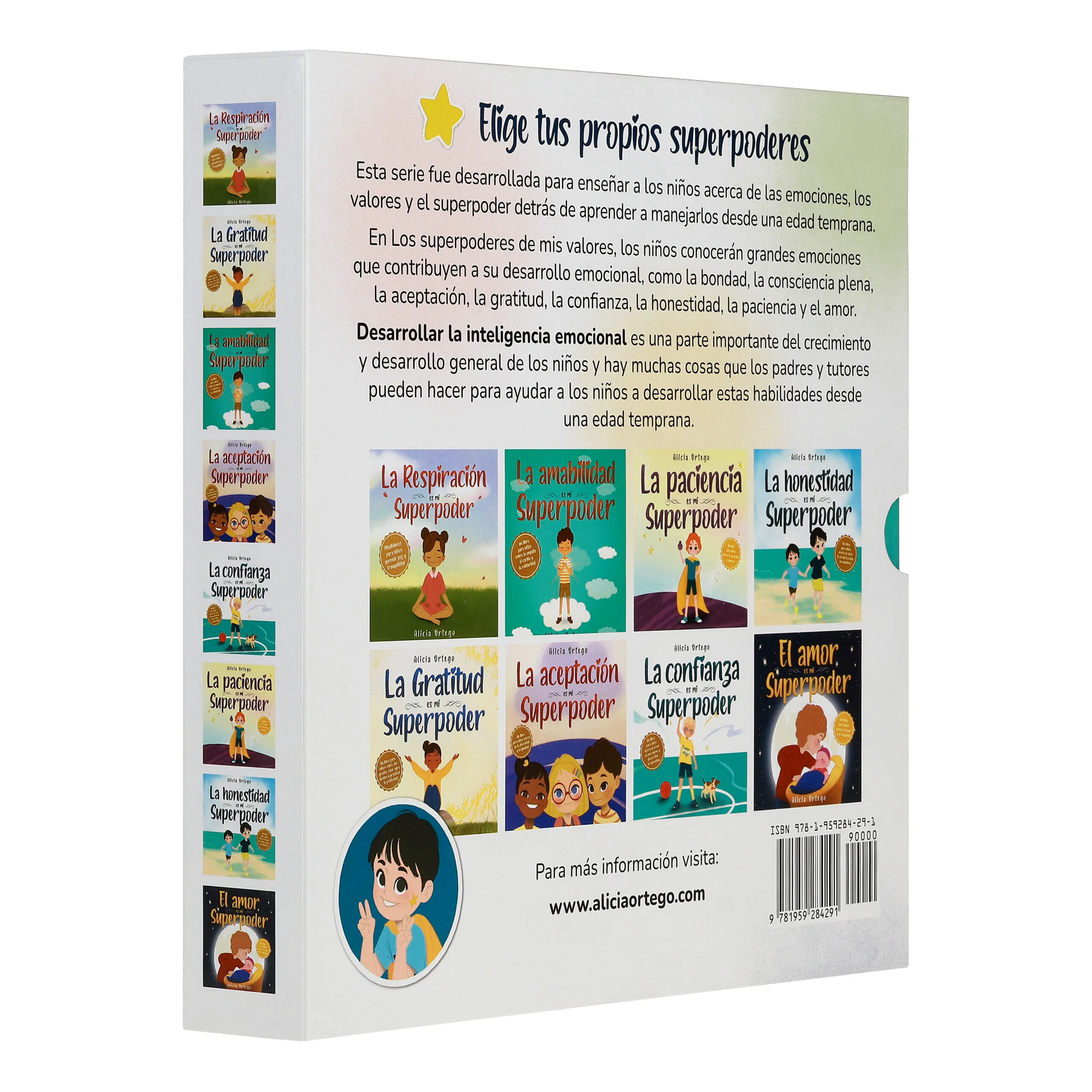 Los superpoderes de mis valores (8 libros)