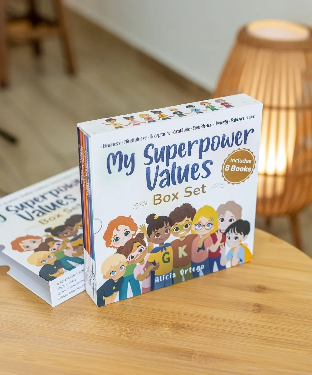 My Superpower Values Box Set (8 books)