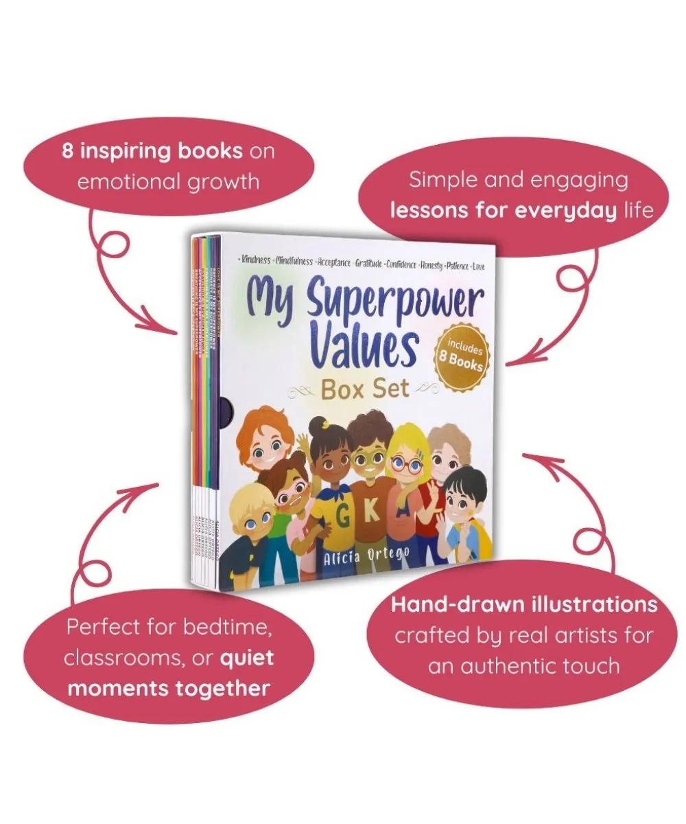 My Superpower Values Box Set (8 books)