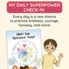 Check-in Poster “My Daily Superpower”