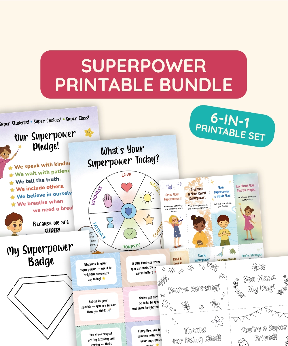 Superpower Printable Bundle