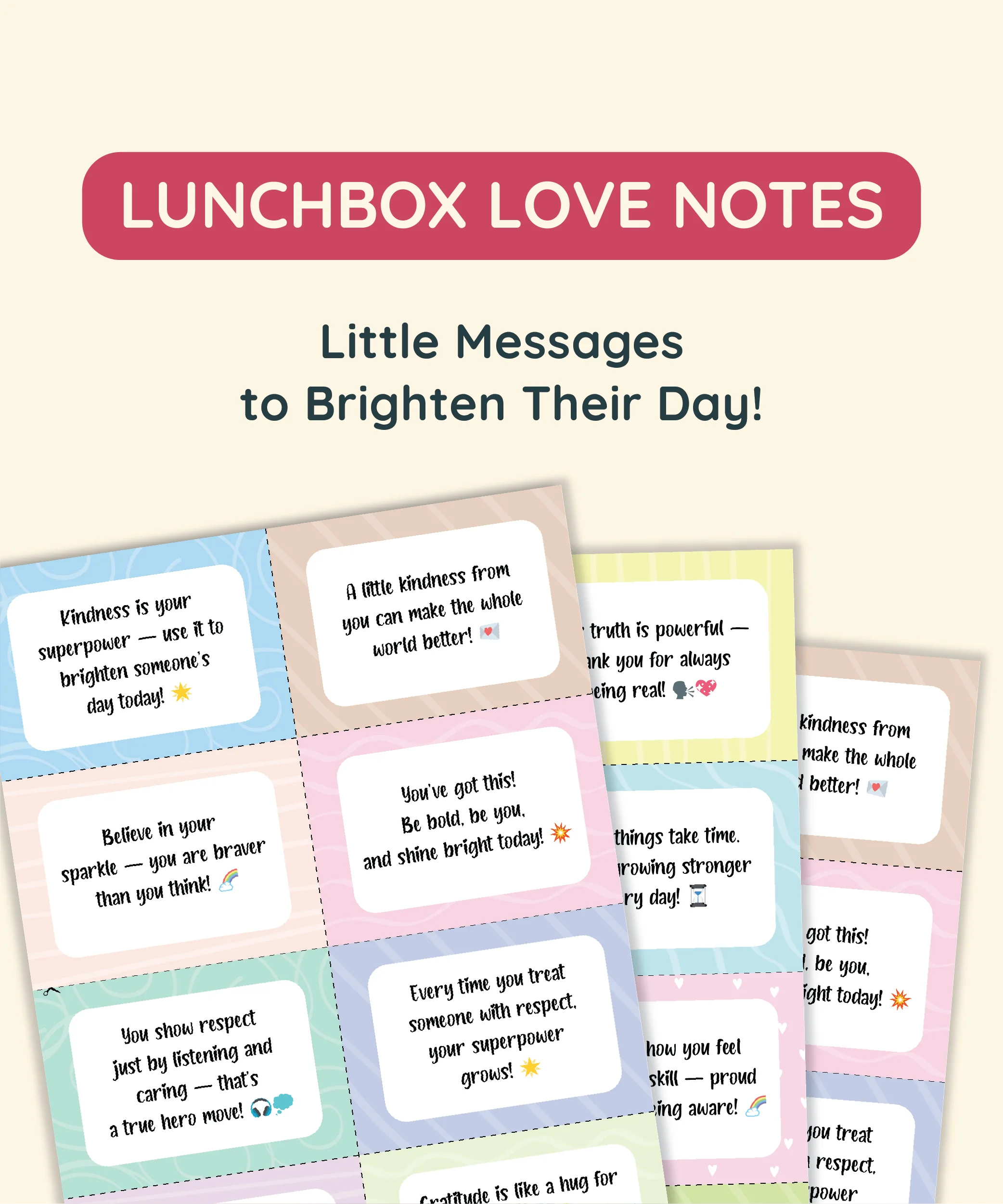 Lunchbox Love Notes