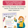 Poster “Our Superpower Pledge”
