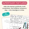 Superpower Postcard