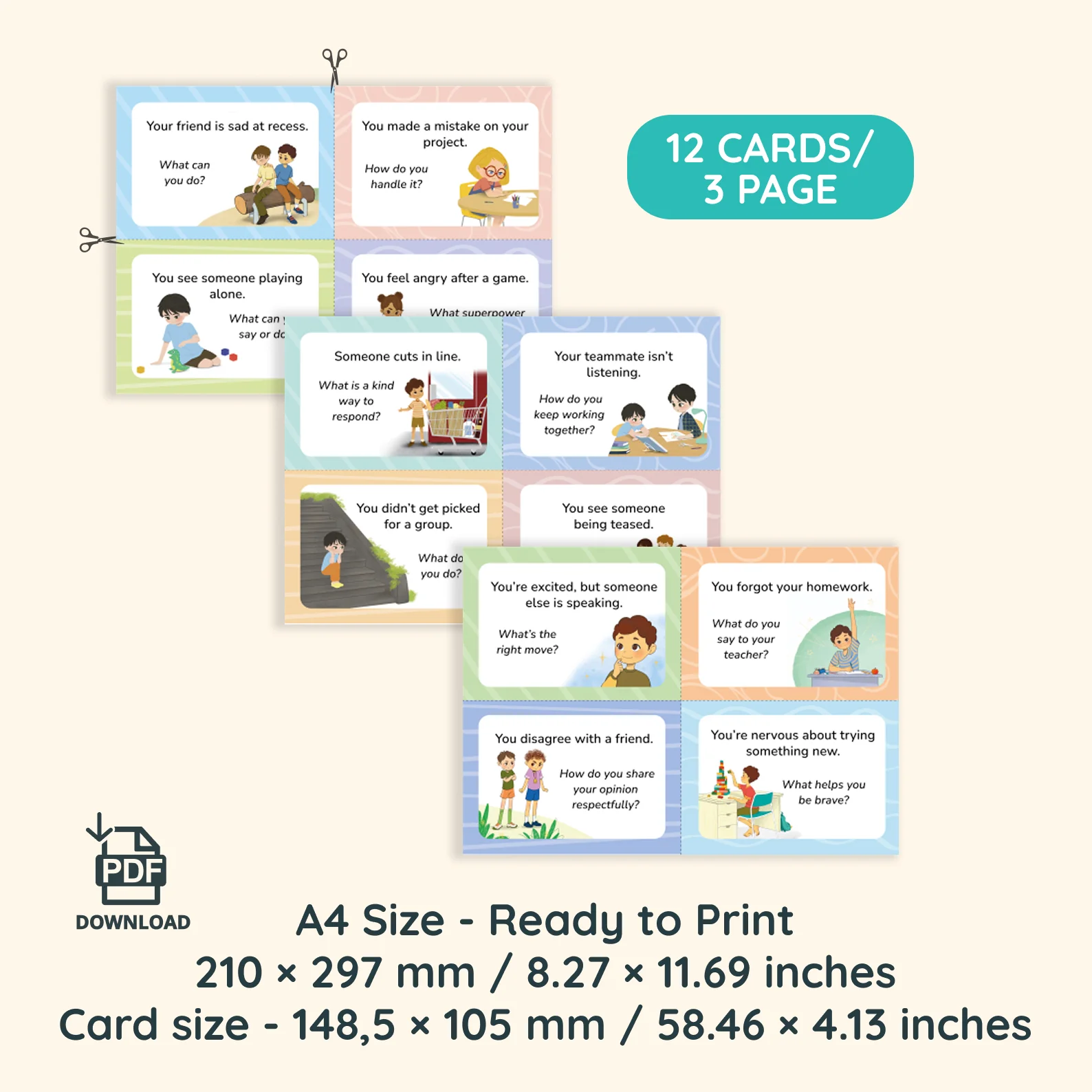Superpower Scenario Game Printable