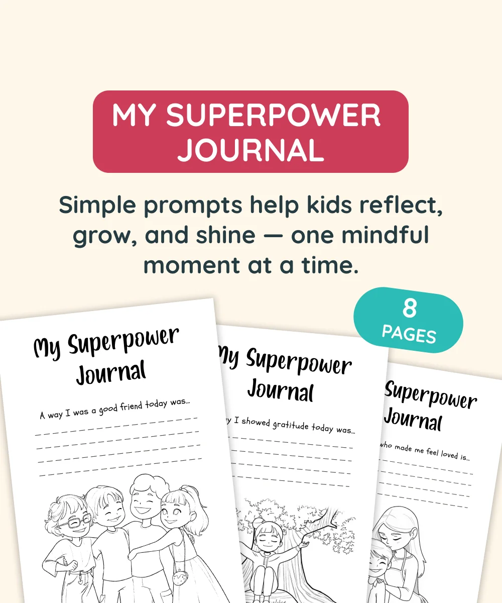 My Superpower Journal Printable