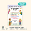 Words Are Powerful Poster Printable