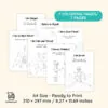 Positive Affirmation Coloring Pages for Kids