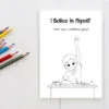 Positive Affirmation Coloring Pages for Kids