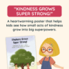 Kindness Grows Super Strong Poster