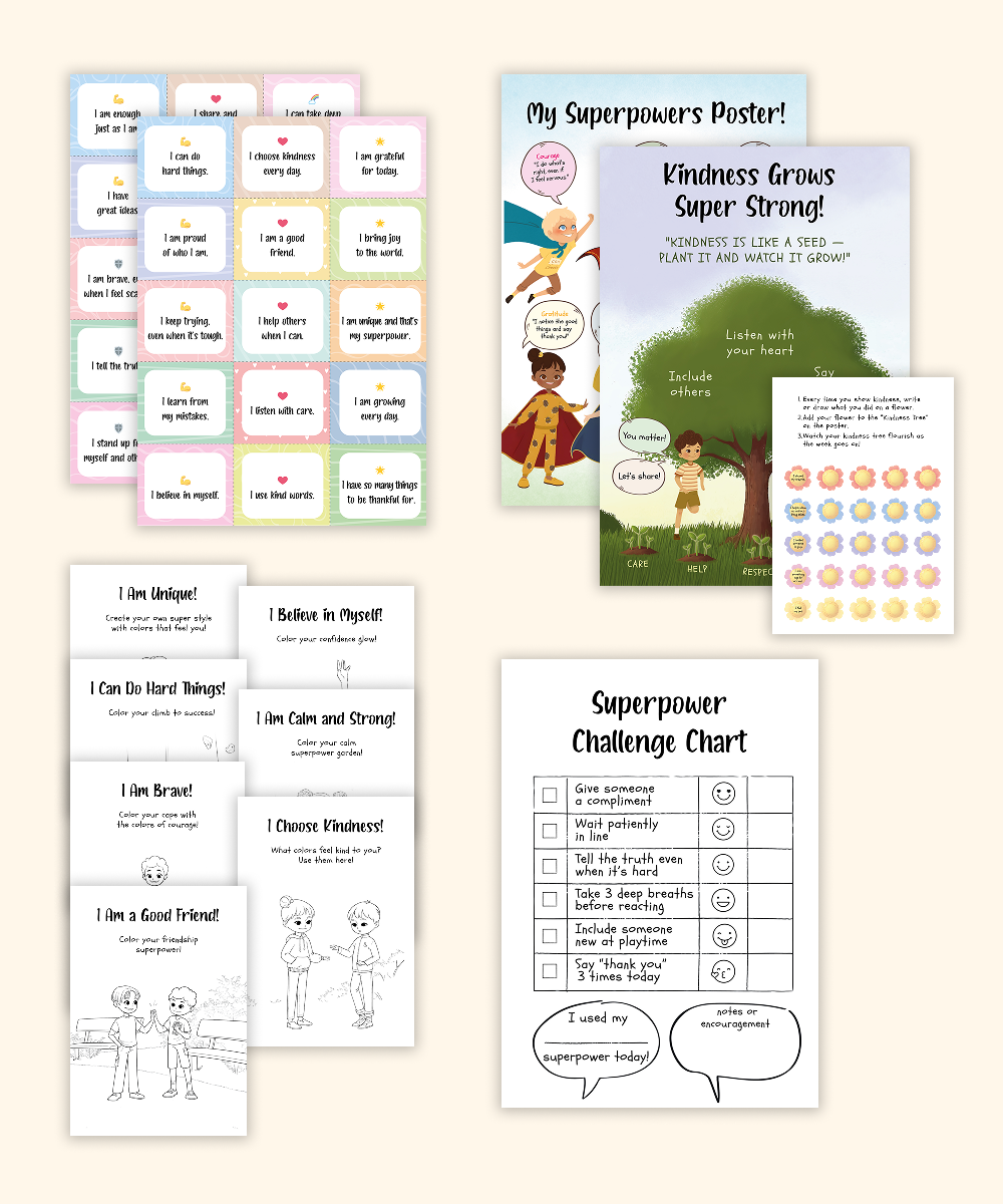Superpower Printable Bundle #3