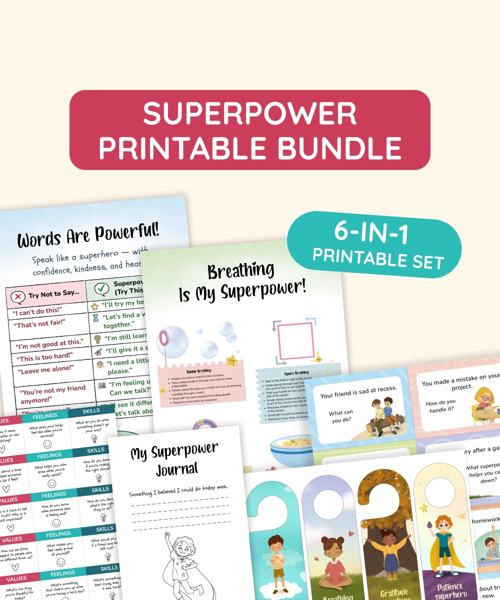 Superpower Printable Bundle #2