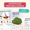Superpower Printable Bundle #3