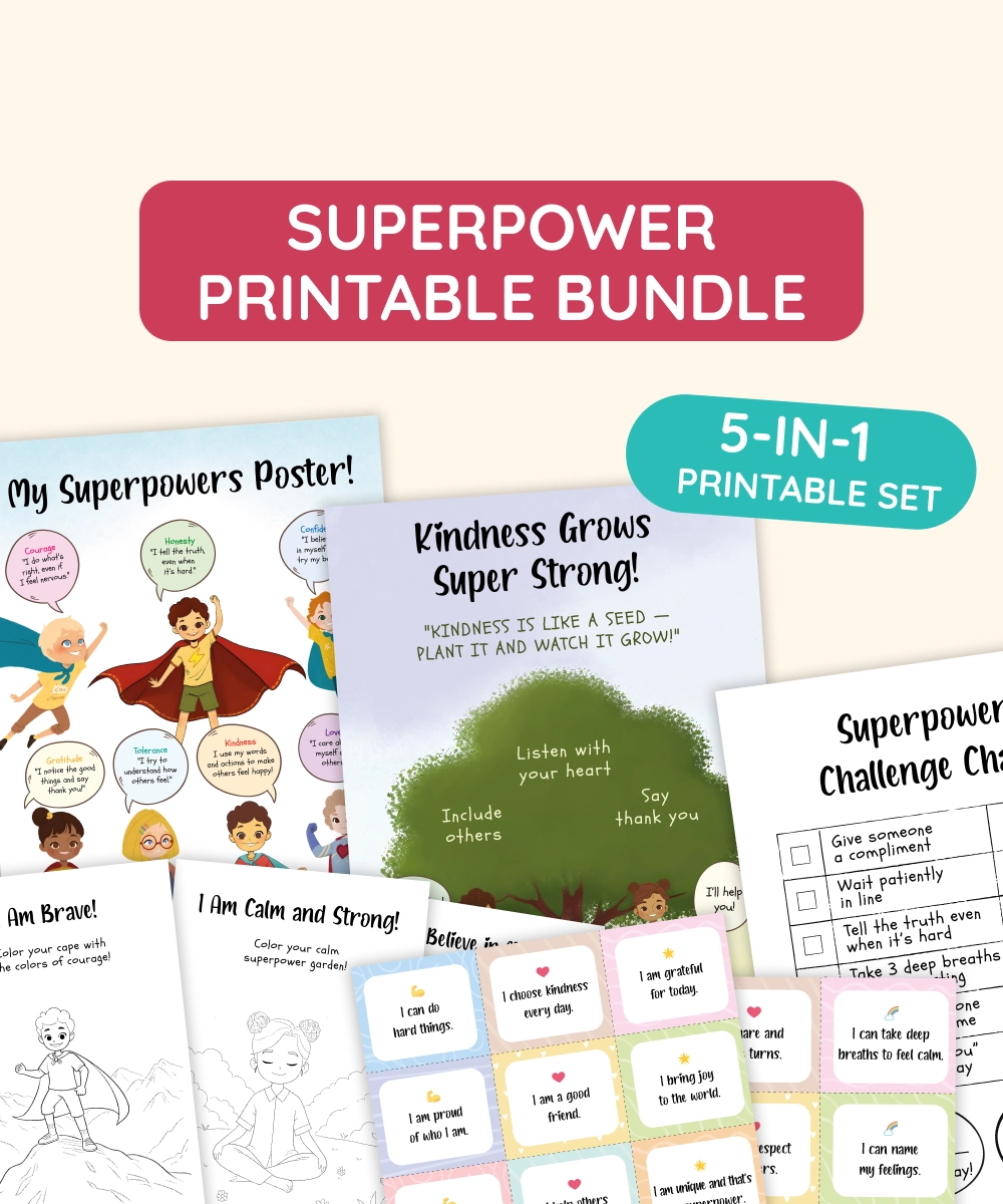 Superpower Printable Bundle #3