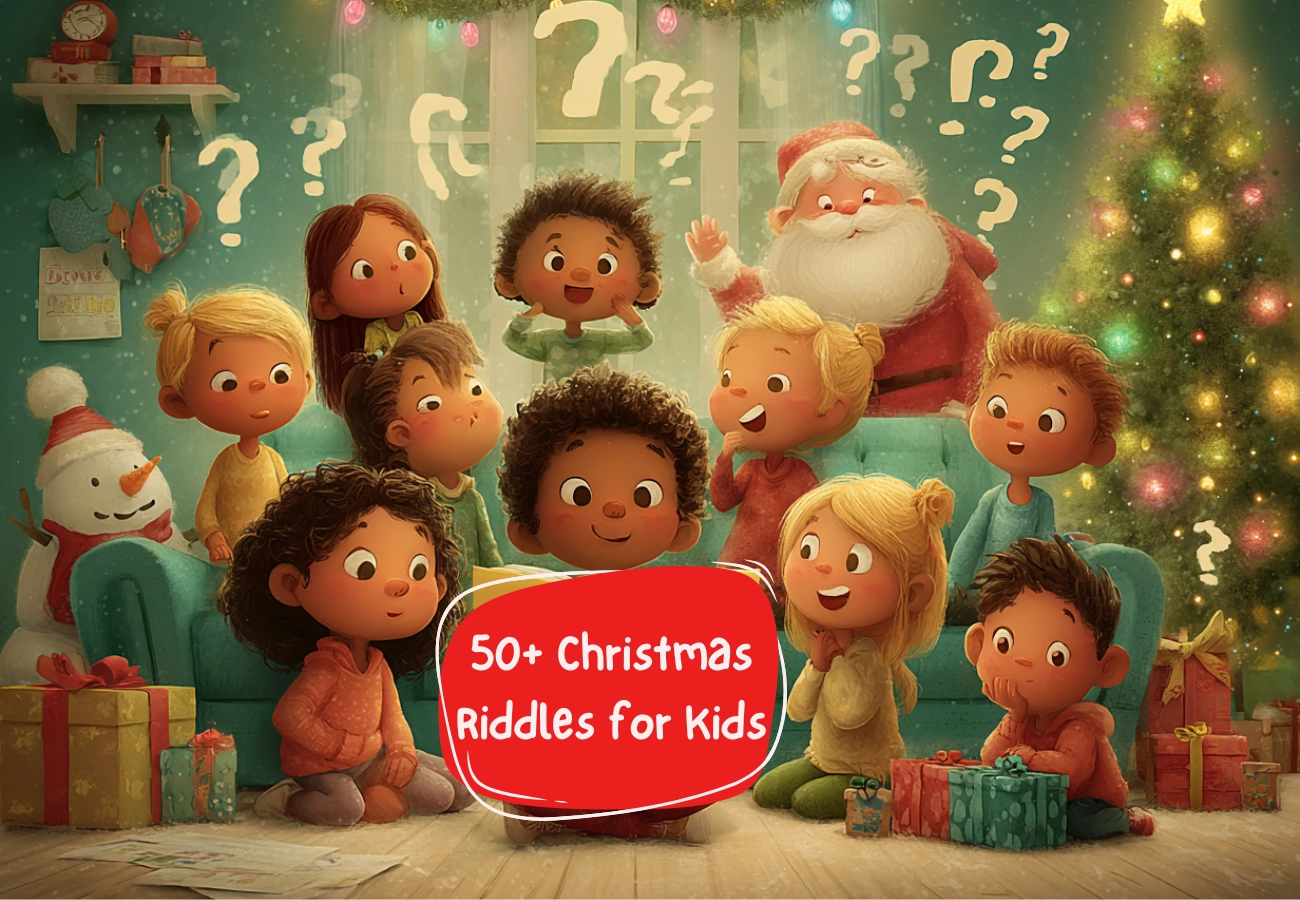 50+ Christmas Riddles for Kids (With Answers!)