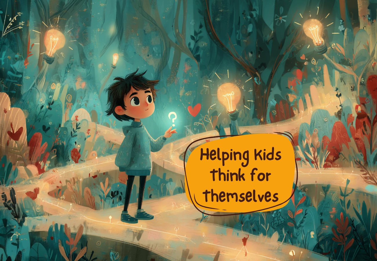 Helping Kids Think for Themselves — Gently and Without Pressure