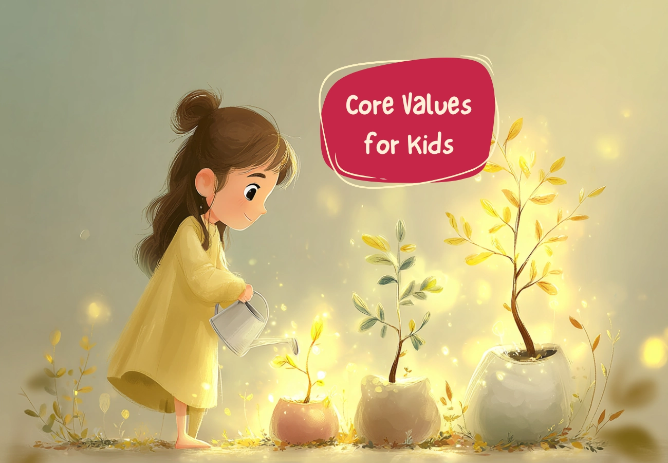 Core Values for Kids: Teaching Character, Responsibility & Kindness