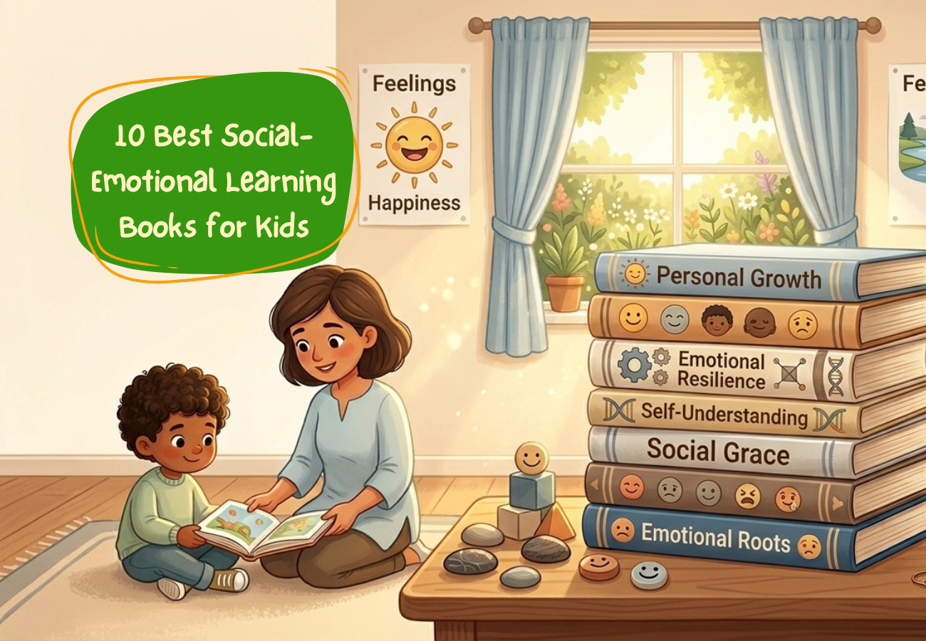 10 Best Social-Emotional Learning Books for Kids (Used by Teachers & Parents)