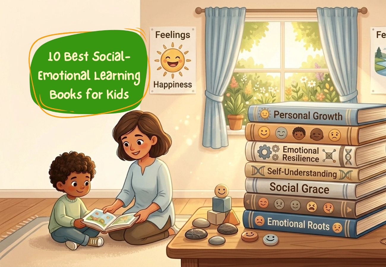 10 Best Social-Emotional Learning Books for Kids (Used by Teachers & Parents)