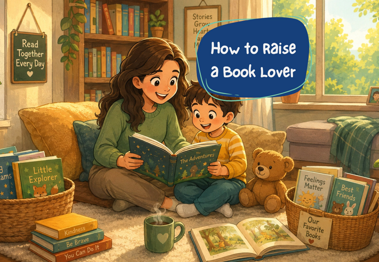 How to Raise a Book Lover: Simple Habits That Make Reading Stick