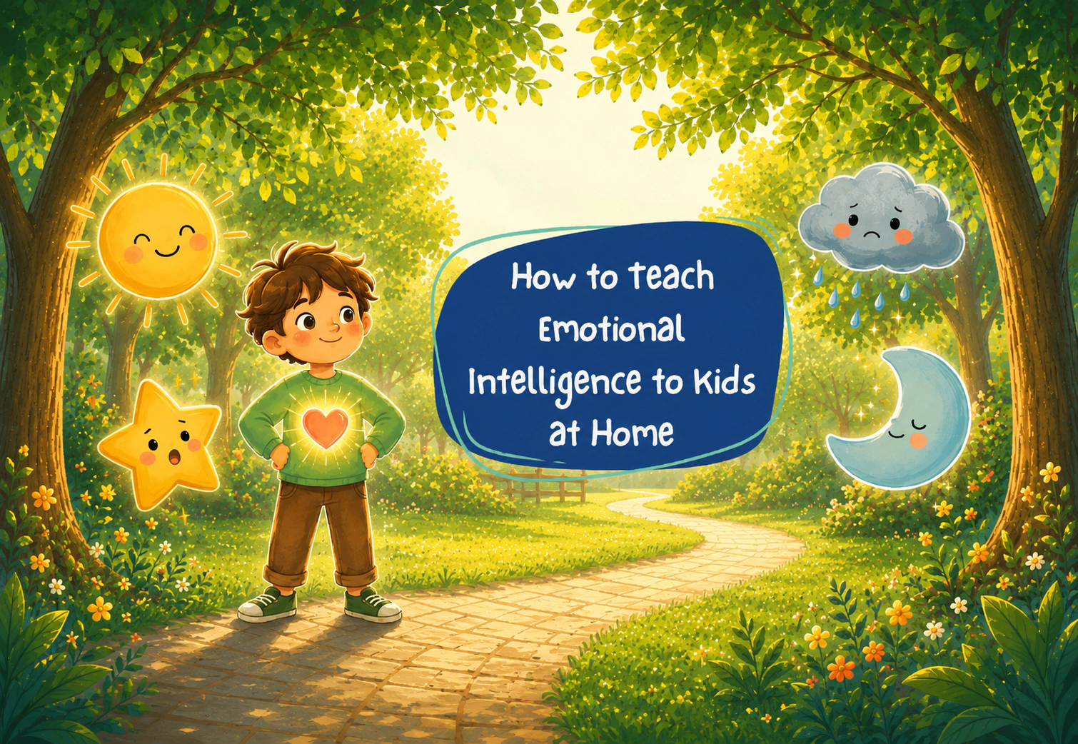 How to Teach Emotional Intelligence to Kids at Home (Step-by-Step Guide for Parents)