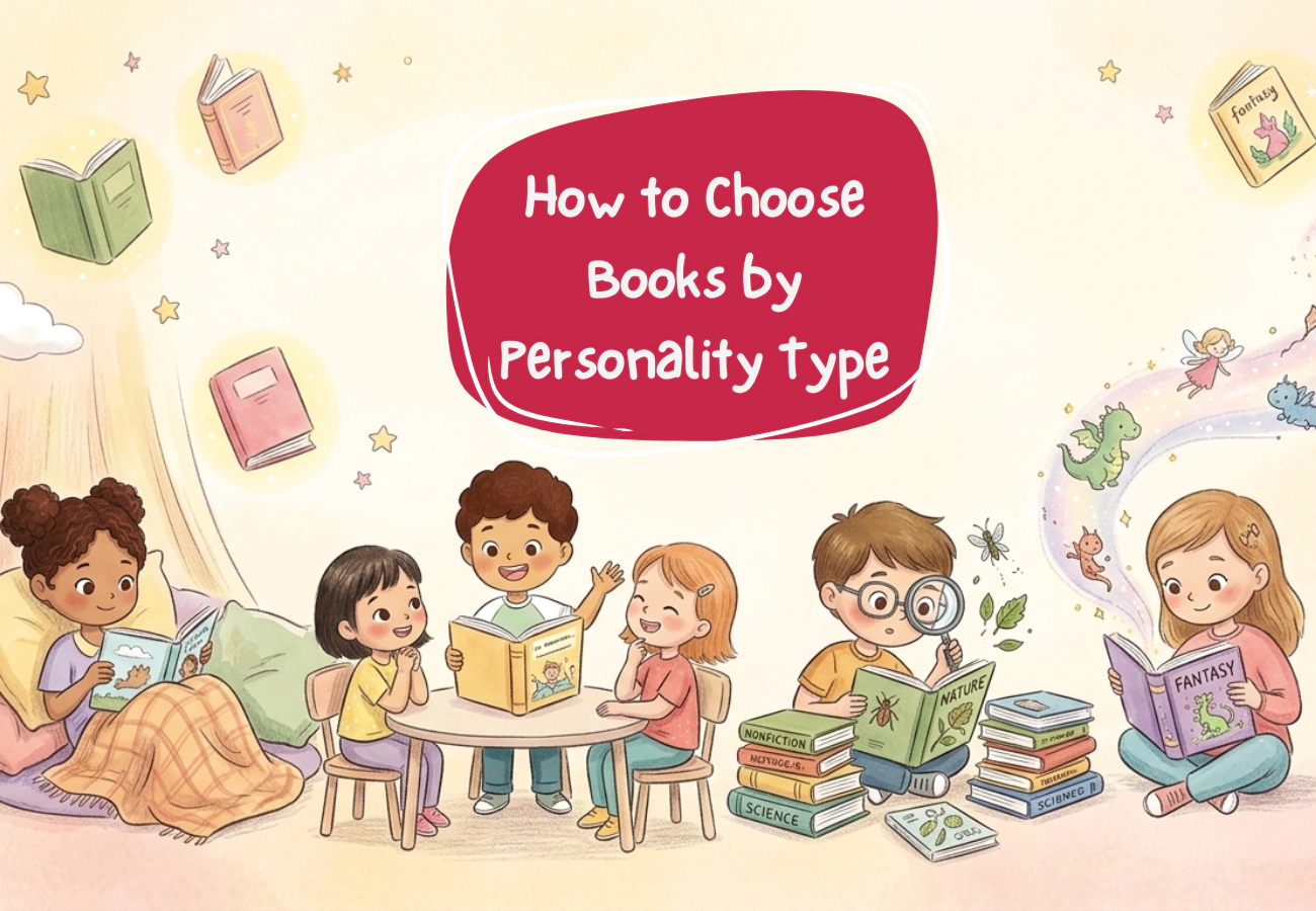 How to Choose Books by Personality Type: A Parent’s Guide to Finding Books Kids Will Love