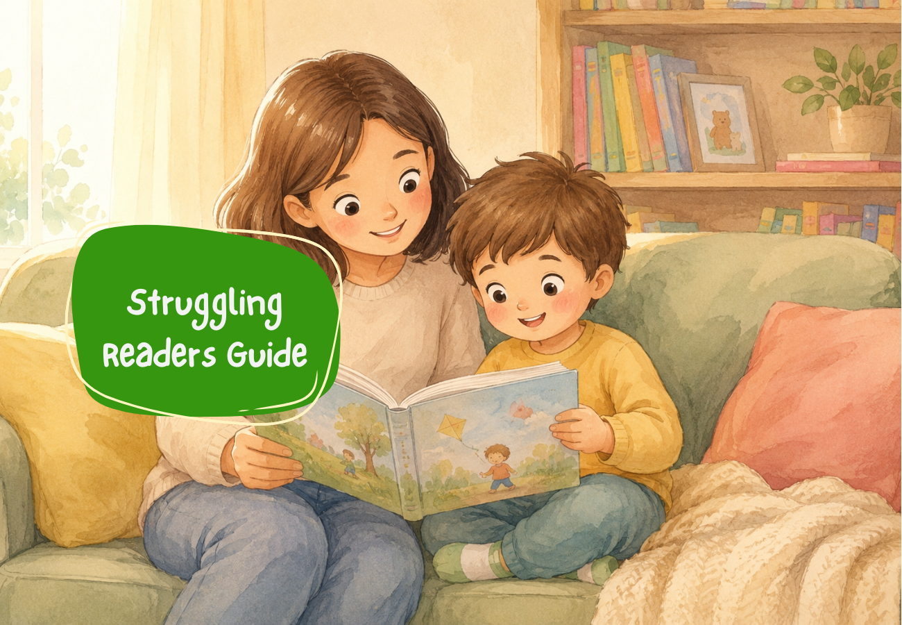 The Complete Struggling Readers Guide: How to Help Your Child Become a More Confident Reader