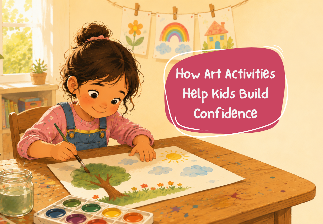 How Art Activities Help Kids Build Confidence