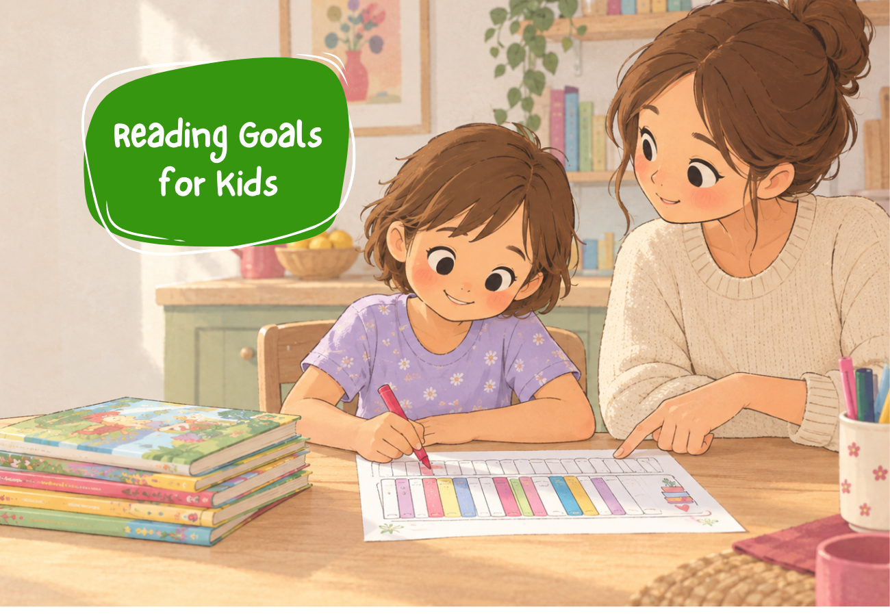 Reading Goals for Kids: 50 Fun Reading Challenges to Build Lifelong Readers